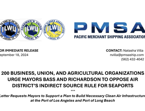 PORT ISR POLICY DEBATE: A CALL FOR THOUGHTFUL SUPPLY CHAIN POLICY AT SOUTHERN CALIFORNIA PORTS